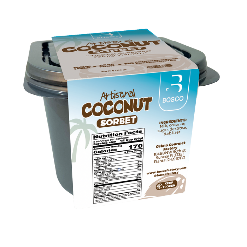 Coconut Gelato – 2.5 L Value Size